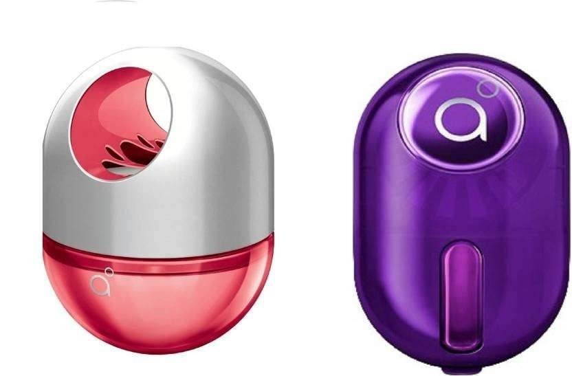 uk41siPoQ7lL-1.jpg Godrej Aer Twist Petal Crush Pink & Click Rich Irish Cocktail Car Freshener (2 x 27.5 g) - Fast UK Delivery - Image 1