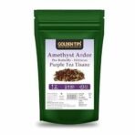 Golden Tips Healthy/ Natural and Organic Loose Leaves Purple Tea Pea Butterfly Hibiscus Amethyst Ardor Green Tea (100 Gram, 50 Cups) - Fast UK Delivery - Image 2