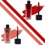 KINDED Lip Eye and Cheek Tint Combo for Women Girls Longlasting Moisturizing Vitamin E Liquid Lip Colour Lipstick Eyeshadow Blush (Matte Finish, More Maroon & Perfect Nude, 9 ml each) - Fast UK Delivery - Image 2