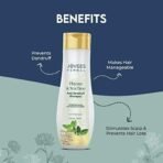 Jovees Herbal Thyme & Tea Tree Anti Dandruff Shampoo | With Tea Tree, Thyme & Lemon Extract | For All Hair Type | Prevents Dandruff & Dry Scalp- 300m - Fast UK Delivery - Image 6