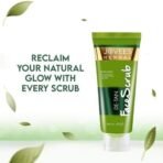 Jovees Herbal De-Tan Scrub With SPF For Brightening & Revitalizing Face Scrub | Remove Dead Skin | Gentle Exfoliation, Smooth and Clear Complexation With Turmeric & Aloe Vera | For All Skin Type- 100g - Fast UK Delivery - Image 4