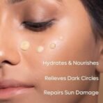 mcaffeine Coffee Under Eye Cream Gel for Dark Circles, Puffiness & Fine Lines | 94% Users Saw Reduced Dark Circles | with Built-In Cooling Massage Applicator | Vitamin E for Puffiness - 15 Gm - Fast UK Delivery - Image 4