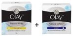Olay Natural White (All in one fairness night skin cream, 50g + Glowing fairness cream day spf 24 50g) - Fast UK Delivery