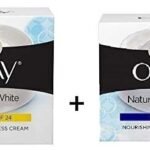 Olay Natural White (All in one fairness night skin cream, 50g + Glowing fairness cream day spf 24 50g) - Fast UK Delivery