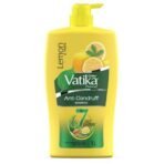 Dabur Vatika Lemon Anti-Dandruff Shampoo - 1L | Reduces Dandruff from 1st wash | Moisturises Scalp | Provides Gentle Cleansing, Conditioning & Nourishment to Hair - Fast UK Delivery - Image 2
