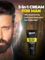 Beardo Ultraglow All in One Face Cream For Men with SPF 30, 60g | Aloe Vera With Vitamin E and Niacinamide for Skin Brightening & Dark Spots Reduction - Fast UK Delivery - Image 4