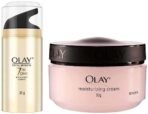 Olay Day Cream Total Effects 7 in 1, Anti-Ageing Moisturiser, 20g & Olay Moisturising Cream, 50g - Fast UK Delivery - Image 2