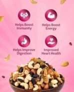 True Elements Mixed Dry Fruits Panchmeva 1.2kg - Fasting Special - Trail Mix | Premium Dry Fruits | Almonds, Cashews, Dates, Raisins, Black Currant | Dry Fruits Mix | Healthy Snacks | Festive Snacking | Diwali Gifting - Fast UK Delivery - Image 5