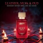 Beardo Devil's Oud Perfume for men 80ml | Leathery, Oud scent with Agarwood, Black Pepper, Musk & Cedarwood | Long Lasting Premium Mens Perfume | Best Date Night Eau de parfum for Men | Valentines gift for men | Gift for Men - Fast UK Delivery - Image 4