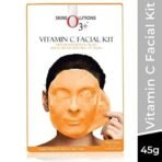 O3+ Gold Infusion Facial Brightening Facial Kit with Peel off Mask, 45 gm & O3+ Vitamin C Facial Kit Depigmentation Single use Kit with Peel Off Mask, 45g Combo - Fast UK Delivery - Image 7