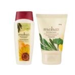 Moha Moisture Lotion 200 ml & Nail Cream 100Gm | 48H Moisturization | Refreshing Hydration | Non Sticky Feel For Men & Women - Fast UK Delivery