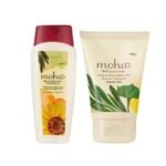 Moha Moisture Lotion 200 ml & Nail Cream 100Gm | 48H Moisturization | Refreshing Hydration | Non Sticky Feel For Men & Women - Fast UK Delivery