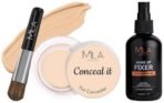 MILA Beaute Makeup Fixer |Makeup Setting Spray | Dermatalogically Tested 75ml Conceal It Pot Concealer For Face Makeup | Shade - (Creamy Beige, 4g) - Fast UK Delivery - Image 2