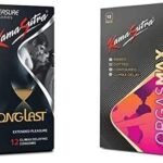 Kamasutra Orgamax & Longlast Condom Combo- 24 Condoms Condom (Set of 2, 12 Each, 24 Sheets) - Fast UK Delivery