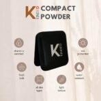 KINDED Compact Powder with SPF for Face Makeup Absolute Mattifying Oil Control Super Stay Long Lasting Waterproof Weightless Dry Oily All Skin Matte Finish (9 g, 02 Natural Sand) - Fast UK Delivery - Image 5