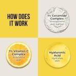 Dr. Sheth's Ceramide & Vitamin C Oil-Free Sunscreen SPF 50+ PA++++ | For Healthy & Bright Skin | Lightweight & Non Greasy | For UVA/UVB & Blue Light & IR Protection | No white cast |For Oily Skin | For Men & Women | 50g - Fast UK Delivery - Image 7