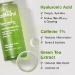 mCaffeine 10% Niacinamide Face Serum for Acne Prone Skin & Oily Skin | With Goodness of Hyaluronic Acid & Green Tea | For Men & Women | Ideal For Monsoon Season | 30ml - Fast UK Delivery - Image 7