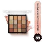 Hilary Rhoda Perfection Eyeshadow Palette|Highly Pigmented Eyeshadow Palette|Matte&Shimmer Finish|Long Lasting Eyeshadow For Women|Blendable Eyeshadow|20.8G|16 Shades (Shade 3),Multicolor - Fast UK Delivery - Image 3