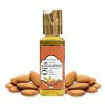 INDUS VALLEY 100% Pure Sweet Almond Cold Pressed Carrier Oil- Natural, Virgin & Unrefined - Almond Oil (50ml) - Fast UK Delivery