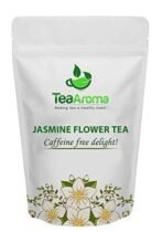 Tea Aroma Jasmine Flower Tea | Caffeine-Free, Pure & Floral Aromatic Tea for Stress Relief & Relaxation | 30g - Fast UK Delivery - Image 2