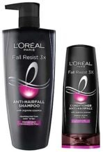 L'Oreal Paris Fall Resist 3X Anti-Hairfall Shampoo, 640ml (With 10% Extra) And L'Oreal Paris Fall Resist 3X Anti-Hairfall Conditioner, 175ml (With 10% Extra) - Fast UK Delivery - Image 2
