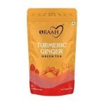 Oraah Turmeric Ginger Tea with Powerful Superfoods - 100 gms| Powerful Wellness & Healing Properties of Turmeric & Ginger | 100% Natural - Fast UK Delivery - Image 2