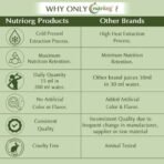 Nutriorg Garlic Oil Soft Gel Capsules (500mg) | Cholesterol & Heart Health Support | Immune Booster & Digestion Aid | 60 Capsules - Image 7