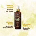 Wow Skin Science 100% Pure Castor Oil - Pure Cold Pressed Oil Blend and Hexane Free -Supports HealthierHair, Eyelashes, Skin & Nails | No Mineral Oil & Silicones - 200 ml - Fast UK Delivery - Image 6