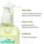 mCaffeine 10% AHA - Glycolic Acid & Lactic Acid Body Wash | Body Wash Shower Gel for Dark Spots & Dark Patches | Helps Improve Rough, Bumpy & Strawberry Skin | For Men & Women - 200ml - Fast UK Delivery - Image 5