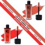 KINDED Lip Eye and Cheek Tint Combo for Women Girls Longlasting Moisturizing Vitamin E Liquid Lip Colour Lipstick Eyeshadow Blush (Matte Finish, Rust Crust & Sangria Orange, 9 ml each) - Fast UK Delivery - Image 3
