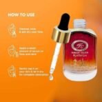 Fashion Colour Platinum 24K Gold Serum | Made with Pure 24 Karat Gold | Face Serum for Bright, Healthy & Glowing Skin | Natural antioxidant | Reduces Dark Spots | Lightweight & Non-greasy serum | For Dry, Oily, Normal, Sensitive & Combination Skin | 30 ml - Fast UK Delivery - Image 5