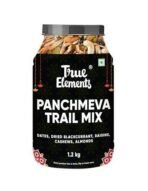 True Elements Mixed Dry Fruits Panchmeva 1.2kg - Fasting Special - Trail Mix | Premium Dry Fruits | Almonds, Cashews, Dates, Raisins, Black Currant | Dry Fruits Mix | Healthy Snacks | Festive Snacking | Diwali Gifting - Fast UK Delivery - Image 2