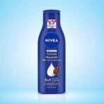 NIVEA Cocoa Nourish 200ml Body Lotion with Deep Moisture Serum| 48 H Moisturization | With Cocoa Butter & Coconut Oil | Non Greasy & Healthy Looking Skin |For Very Dry Skin (Pack of 2) - Fast UK Delivery - Image 3