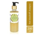 Just Herbs Kumuda Indian White Waterlily Conditioner, 200Ml And Dandruff Control Ayurvedic Soya Protein Shampoo, All, Count 2 - Fast UK Delivery - Image 4