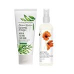 Aroma Magic Combo | Neem and Tea Tree Face Wash (Niacinamide) + Aromatic Skin Toner | Oily Skin | 100ml Each | Pack Of 2 - Fast UK Delivery - Image 2