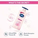 Vaseline Healthy Bright Body Lotion 400ml, Daily Brightening Body Moisturizer with Sunscreen for Dry Skin, Lotion for Non-Greasy Glowing Skin - Fast UK Delivery - Image 3