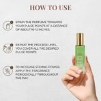 Just Herbs Long Lasting Perfume for Men,Women Pocket Parfum EDP Forest Wood - 20ml - Fast UK Delivery - Image 5