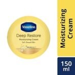 Vaseline Deep Restore Moisturizing Cream, 150 ml, for Dry Skin - Fast UK Delivery - Image 3