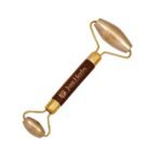 Just Herbs Kansa Metal Roller for Face & Neck Healing Fine Lines, Wrinkles, Under-Eye Puffiness & Detoxifies Dull & Saggy skin - Fast UK Delivery