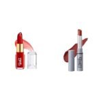 Glam 21 Jelly Pop fruity gel lipstick| Moisturising | Glossy Finish 02- Strawberry Red, 3.5gm & Long Lasting Non-Transfer Lipstick|Creamy Matte Formula - 2.8gm|Fliter Coffee-15 - Fast UK Delivery