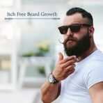Blue Nectar Beard Oil for Men, Natural Moustache and Beard Growth Oil and Beard Softener for softer, dandruff free and itch free beard in Sandalwood & Orange Peel Aroma - Fast UK Delivery - Image 4