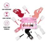 MyGlamm POPxo Makeup - Mini Nail Kit - Bestie - 15ml (Set of 5) Glossy Nail Polish POPxo Makeup Collection -Mini Nail Kit-Queenin' Glossy Finish-5X3ml - Fast UK Delivery - Image 7