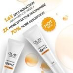 Olay Vitamin C Face Mini Serum with Niacinamide l Dark Spot Reduction l Even Glow & Smooth Texture l Normal, Oily, Dry & Combination Skin l Parabens & Sulphate-free l 15ml - Fast UK Delivery - Image 6