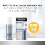 Neutrogena Rapid Wrinkle Repair Anti Ageing Day Moisturizer For Face With Retinol SPF 30, 29ml - Fast UK Delivery - Image 3