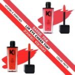 KINDED Lip Eye and Cheek Tint Combo for Women Girls Longlasting Moisturizing Vitamin E Liquid Lip Colour Lipstick Eyeshadow Blush (Matte Finish, Barbie Pink & Sangria Orange, 9 ml each) - Fast UK Delivery - Image 3