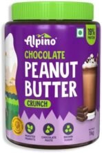 ALPINO Chocolate Peanut Butter Crunch 1kg & ALPINO Chocolate Peanut Butter Smooth 400g - Fast UK Delivery - Image 3