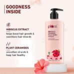 Plum Hibiscus & Ceramides Shampoo for Hair Growth | Provides Silky, Smooth & Long Hair | Repair Split End | Paraben Free shampoo for Women & Men | for All Hair Types | Safe for Daily Use | 250ml - Fast UK Delivery - Image 5