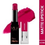 MILA Beaute Pro Matte Lipstick | Shade - Noorjahan, 4.2g Pro Matte Lipstick | Creamy Matte Lipstick | Shade - Gangubai, 4.2g - Fast UK Delivery - Image 4