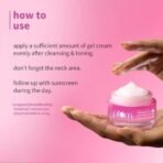 Plum Bulgarian Rose & 1% Hyaluronic Acid Dew-It-Light Gel Cream | Multi-Layer Hydration | Retains Moisture | Light, Oil-Free, Non-Greasy | Face Moisturizer for Women & Men | All Skin Types | 50g - Fast UK Delivery - Image 6