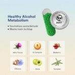 Wellbeing Nutrition Hangover Relief | One Pre-drinking Capsule (Protect) with Milk thistle, Chicory Extract, B-Vitamins & One Next Morning Hydration Drink (Restore) with Electrolytes from coconut water & Himalayan Pink Salt, Vitamin C, Magnesium| Complete Hangover Solution to Support Liver Health & Recover Faster | Safe & Effective | Clinically Validated (3) (3) - Fast UK Delivery - Image 7
